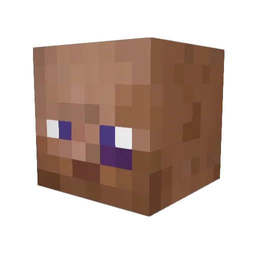 GabrysMaczeta Minecraft avatar head, 3D render
