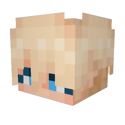 Minecraft-Avatar von GabrysiaK: Kopf als 3D-Render