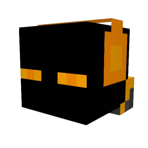 Gabschi12 Minecraft avatar head, 3D render