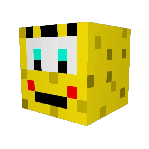 GabyJoacaOLD Minecraft avatar head, 3D render