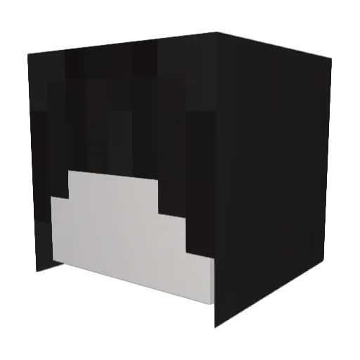 Gadeon Minecraft avatar head, 3D render