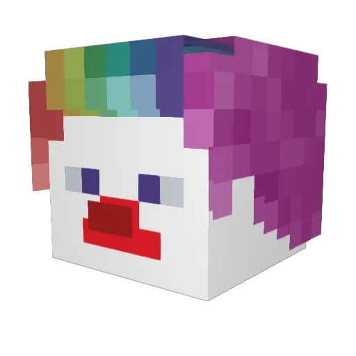 Gadianton8 Minecraft avatar head, 3D render