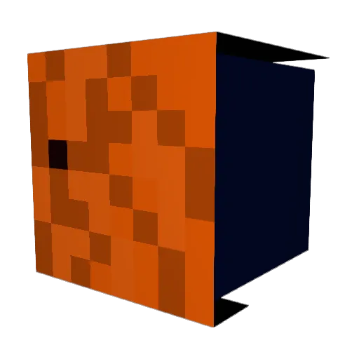 Gaehyeong Minecraft avatar head, 3D render