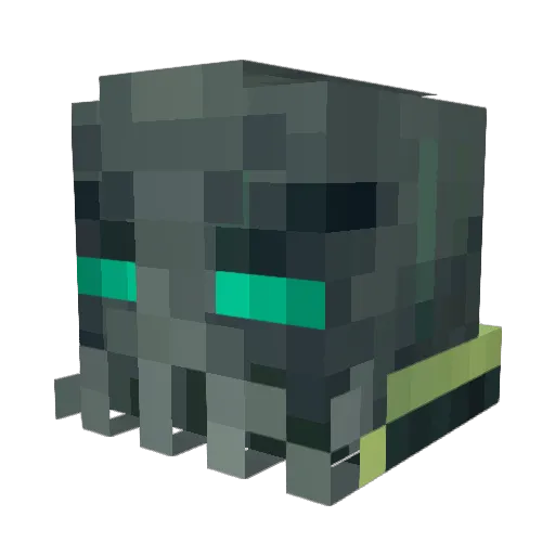 Gaevenn Minecraft avatar head, 3D render