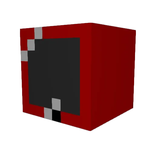 Gag3s Minecraft avatar head, 3D render