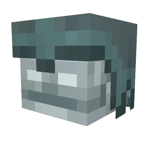 Gage9678 Minecraft avatar head, 3D render