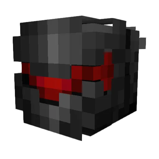 GaiaGraves Minecraft avatar head, 3D render