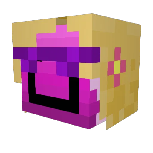 GairGaming Minecraft avatar head, 3D render