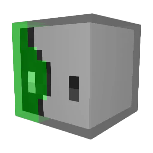 Gala_98 Minecraft avatar head, 3D render