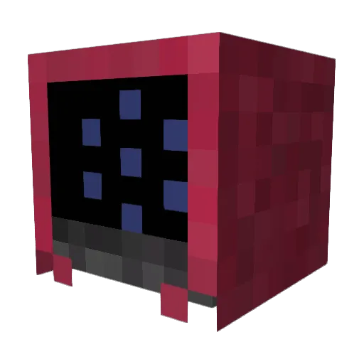 GalacticNeOs Minecraft avatar head, 3D render