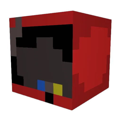 GalacticVertigo Minecraft avatar head, 3D render