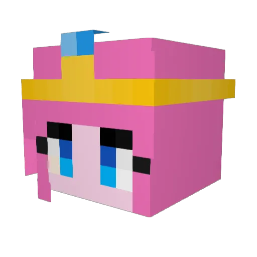Galactic_Banana8 Minecraft avatar head, 3D render