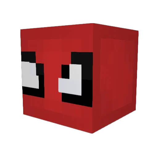 Galactic_idk Minecraft avatar head, 3D render