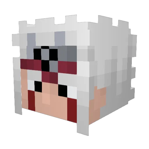 Galactica_Soul Minecraft avatar head, 3D render