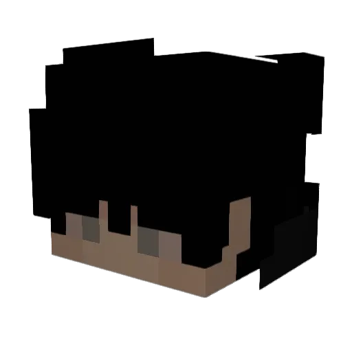 Galakokos Minecraft avatar head, 3D render