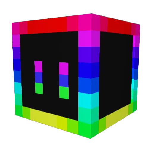 Galaktos_ Minecraft avatar head, 3D render