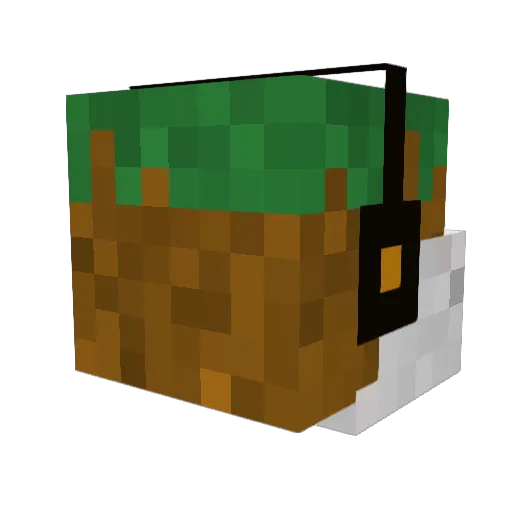 Galan777 Minecraft avatar head, 3D render