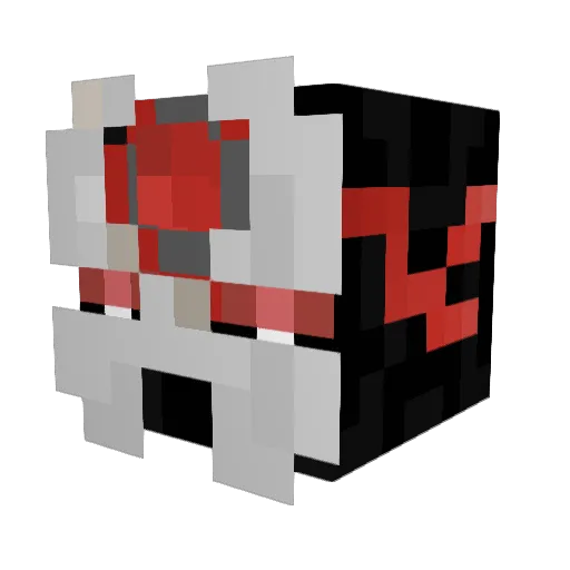 Galastrom Minecraft avatar head, 3D render