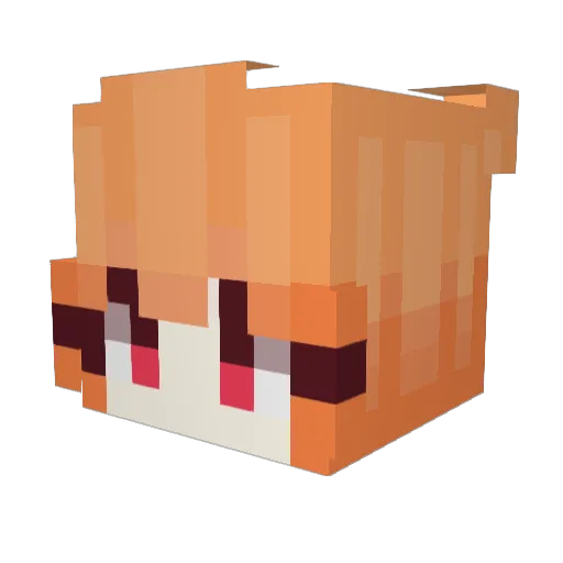 Galaxii32 Minecraft avatar head, 3D render