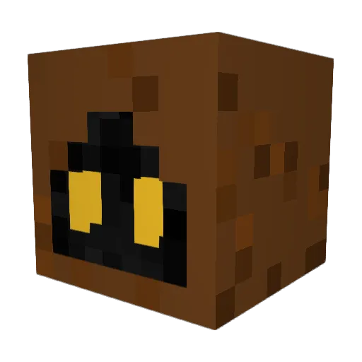 Galaxy3nd Minecraft avatar head, 3D render