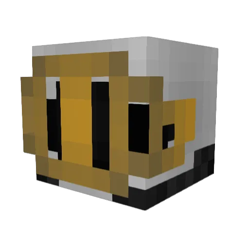 Galaxy994 Minecraft avatar head, 3D render