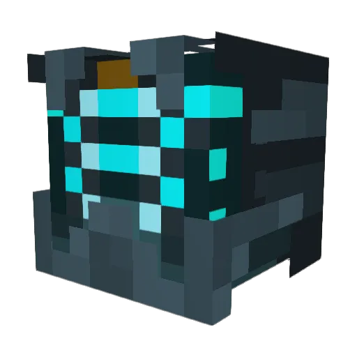 GalaxyCosmo Minecraft avatar head, 3D render