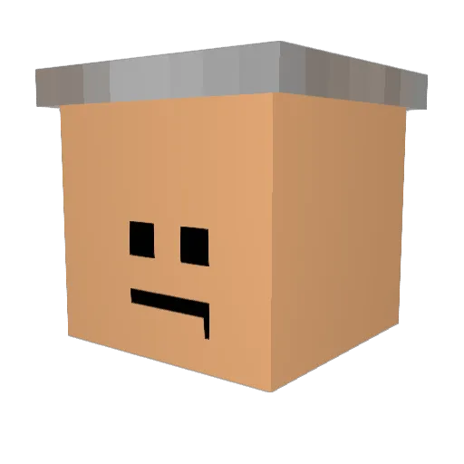 GalaxyCuzz Minecraft avatar head, 3D render