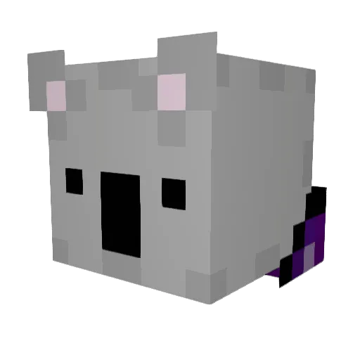 GalaxyK0ala Minecraft avatar head, 3D render