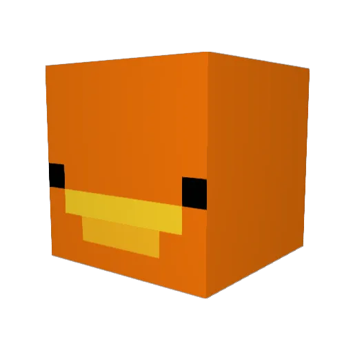 GalaxyLord1345 Minecraft avatar head, 3D render
