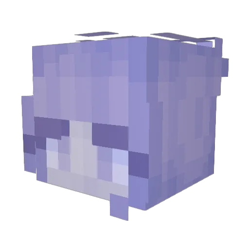 GalaxyMedley Minecraft avatar head, 3D render