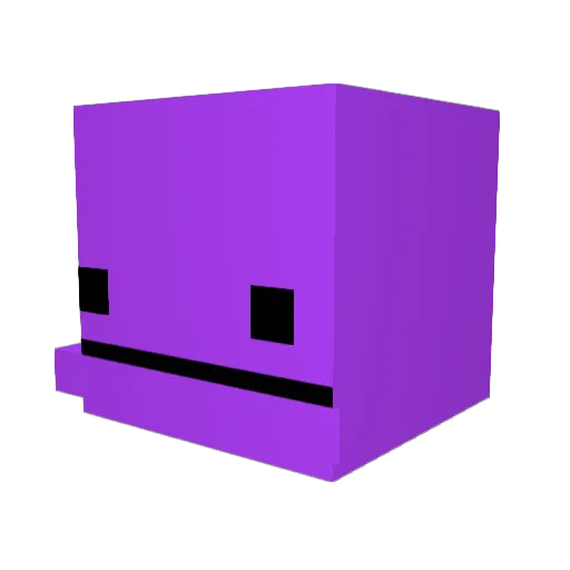 GalaxyPvP_ Minecraft avatar head, 3D render
