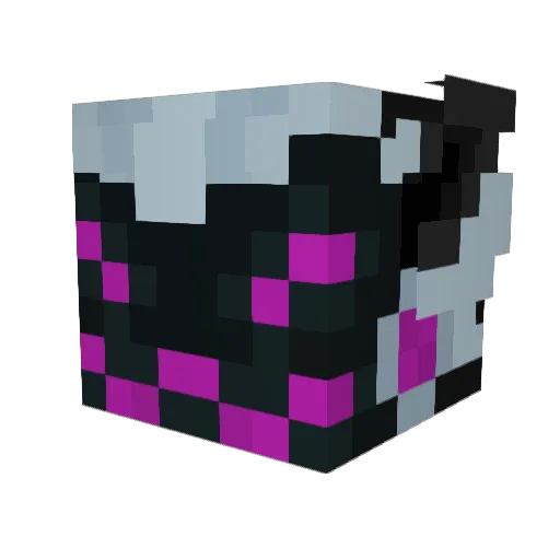 GalaxyTheProto Minecraft avatar head, 3D render