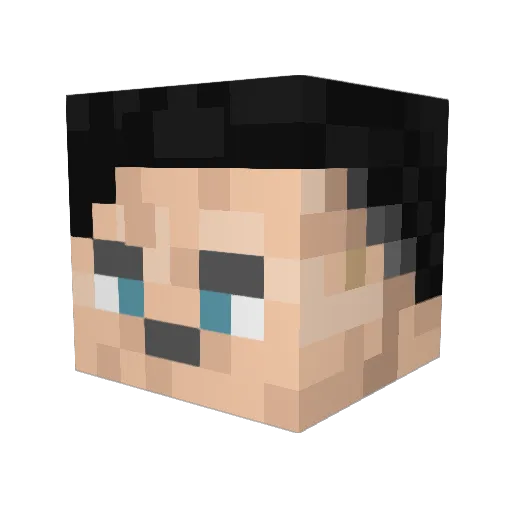 Galaxy_1994 Minecraft avatar head, 3D render
