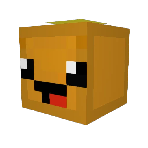 Galaxy_AK Minecraft avatar head, 3D render