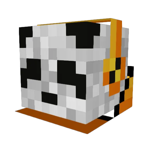 Galaxy_Bear Minecraft avatar head, 3D render
