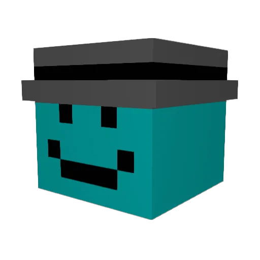 Galaxy_Doge6847 Minecraft avatar head, 3D render
