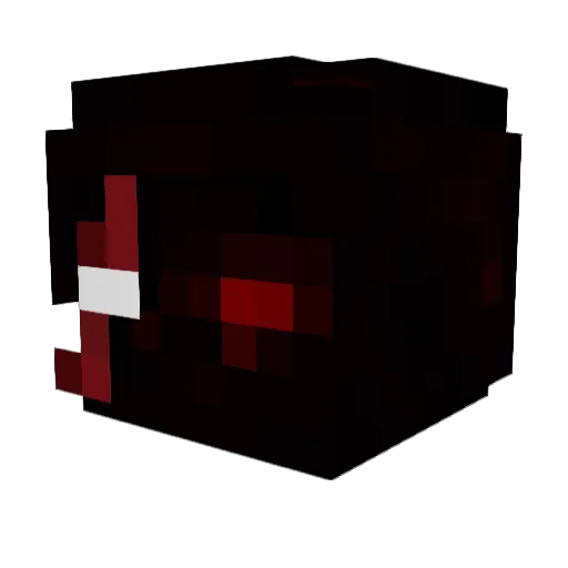 Galaxy_fighter1 Minecraft avatar head, 3D render