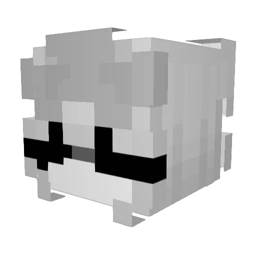 Galaxyisfr Minecraft avatar head, 3D render