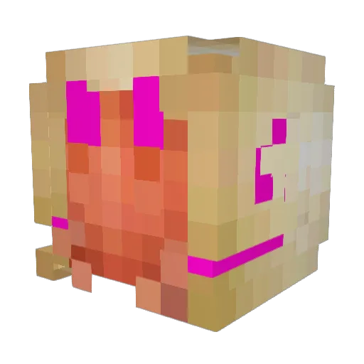 Galaxyisnormal__ Minecraft avatar head, 3D render