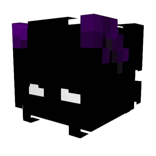 Galaxyverse7 Minecraft avatar head, 3D render