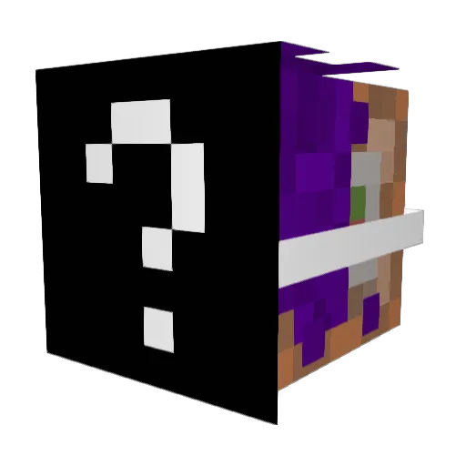 Galaxywaffle176 Minecraft avatar head, 3D render