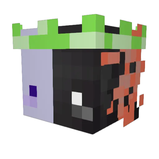 Galaxyyy713 Minecraft avatar head, 3D render