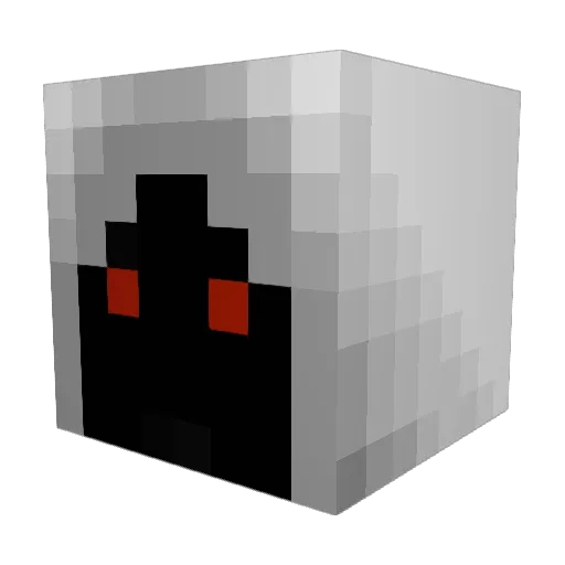 Galbatorix_ Minecraft avatar head, 3D render