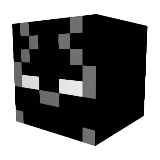 Galdinoo Minecraft avatar head, 3D render