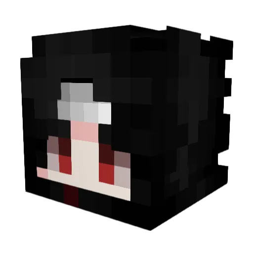 GaldorGaming Minecraft avatar head, 3D render