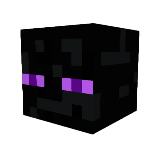 GalePhoenix Minecraft avatar head, 3D render