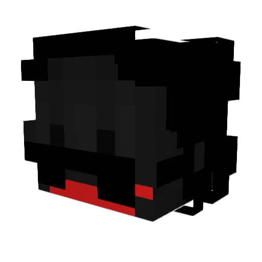 Galexybeast00 Minecraft avatar head, 3D render