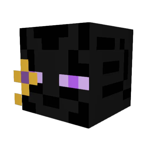 Galizorade Minecraft avatar head, 3D render