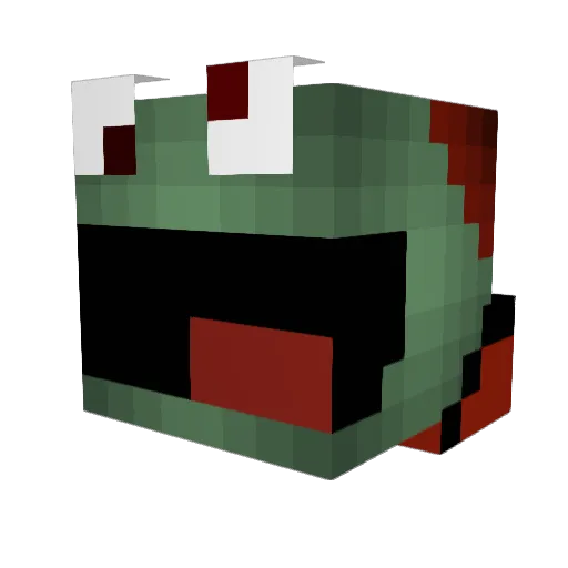 Galletas4915 Minecraft avatar head, 3D render