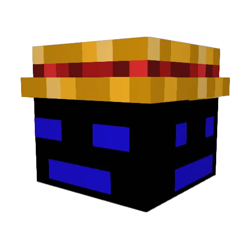 GalletteTomaz25 Minecraft avatar head, 3D render